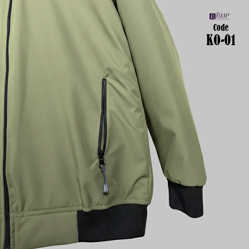 Suskin Fabric Premium Jacket -Light Olive (KSO01)