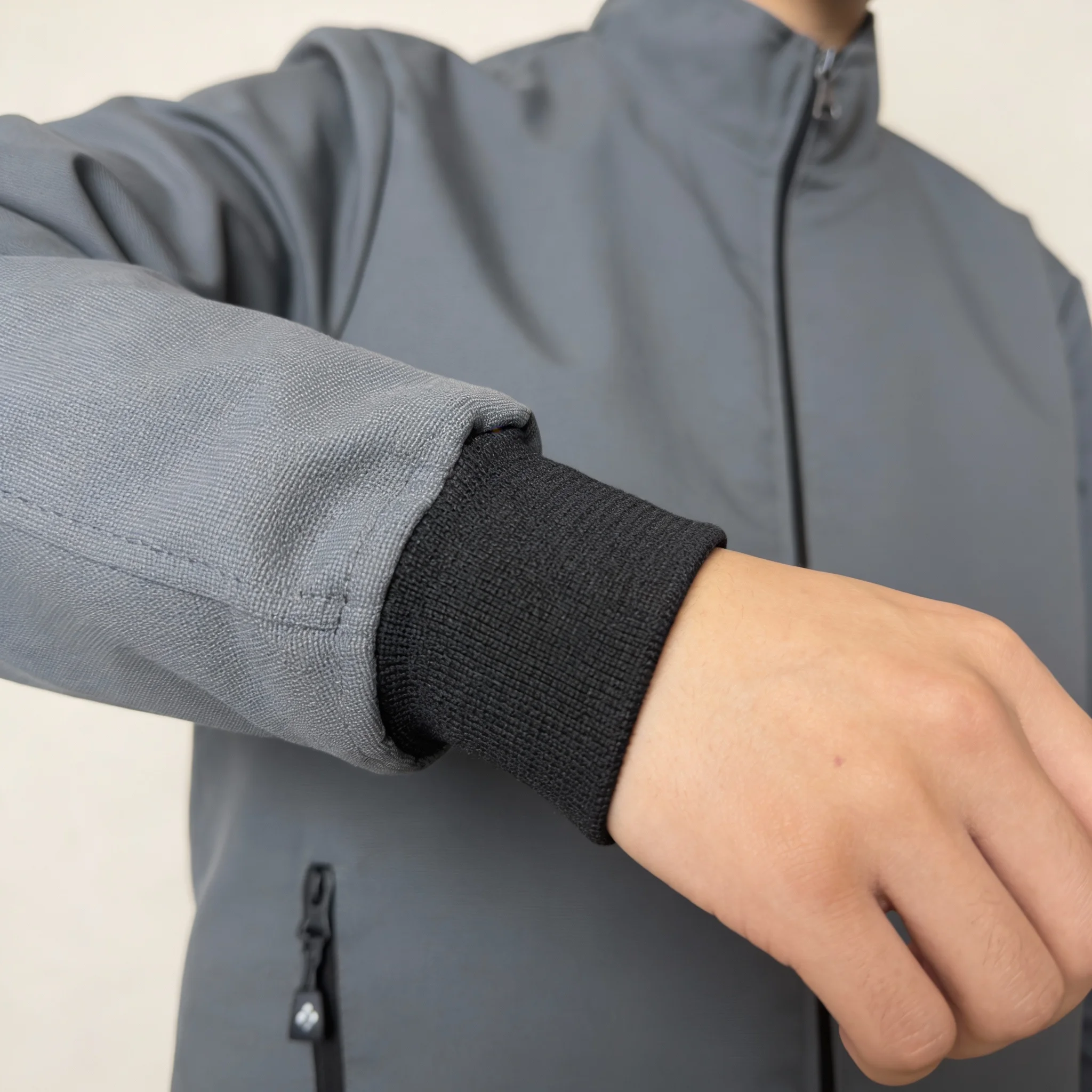 Men’s Chini Gura Fabric Premium Winter Jacket – Ash (JCA01)